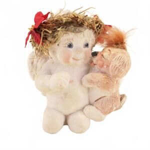 Dreamsicles Cherubs Angel 1993 Figurine Love My Puppy